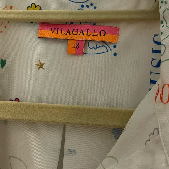 VILAGALLO Gaby Fiesta print shirt - Picture 10 of 12
